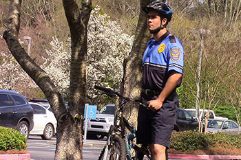 Security bike patrol services in Atlanta